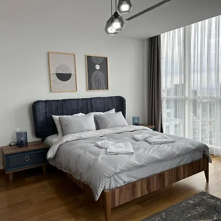 Luxury Modern 3 Bedroom & 2 Bath In Mashattan Residence, Maslak Sariyer * 伊斯坦布尔