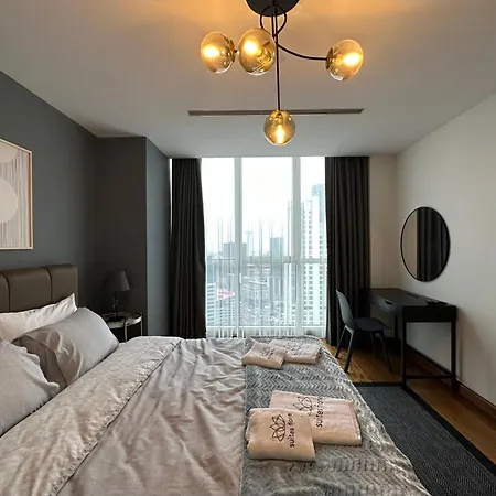 Luxury Modern 3 Bedroom & 2 Bath In Mashattan Residence, Maslak Sariyer Hotel *