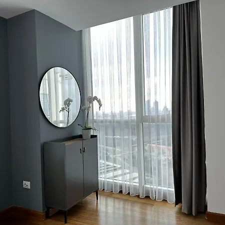 Luxury Modern 3 Bedroom & 2 Bath In Mashattan Residence, Maslak Sariyer 伊斯坦布尔