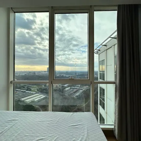 公寓 Luxury Modern 3 Bedroom & 2 Bath In Mashattan Residence, Maslak Sariyer 伊斯坦布尔