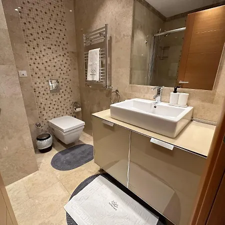 公寓 Luxury Modern 3 Bedroom & 2 Bath In Mashattan Residence, Maslak Sariyer 伊斯坦布尔